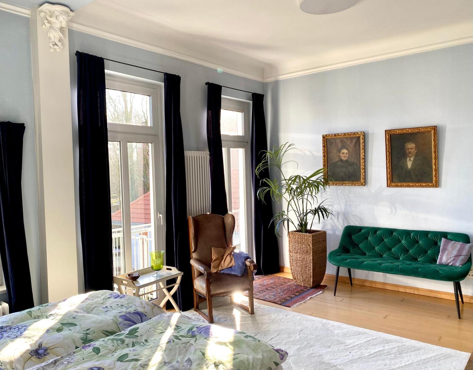 Ruhige Wohnung In Zentral Gelegener Gruenderzeitvilla Ольденбург Екстер'єр фото